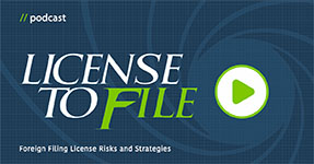 foreign filing license